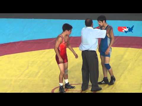 Cadet World GR - Olivas (USA) dec. Huseynov (AZE), 42 kg