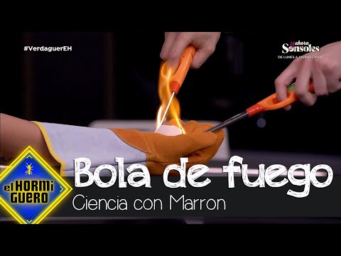 Marron, Pablo Motos y David Verdaguer se lanzan una bola de fuego y no se queman - El Hormiguero