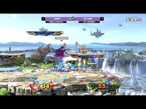 Fusion.exe 58 - SaurDeux (Zelda) vs GR8 6:00am (Incineroar) - Top 16 - Losers Round 3