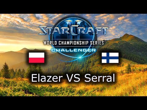 Elazer VS Serral - WCS Challenger Spring 2019 Group A - polski komentarz