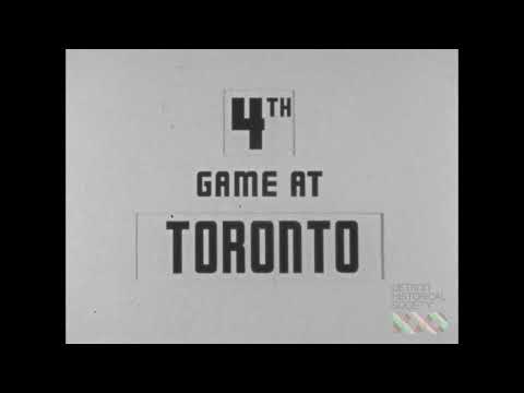 Detroit Red Wings 1954 Playoffs Highlights