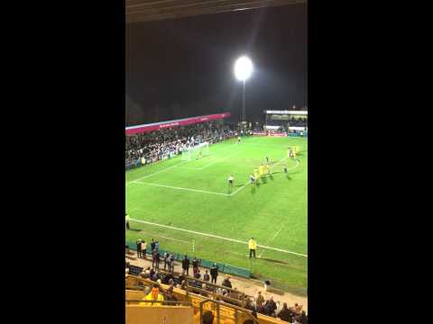 Paul Hayes last minute penalty winner - Wycombe 2 Exeter 1