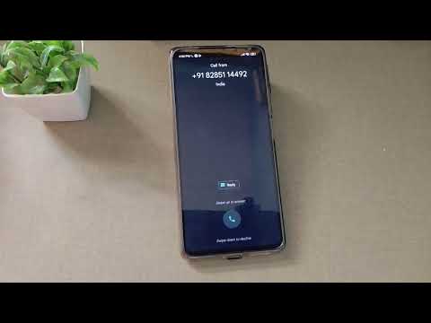 Oppo A72 incoming call first impression