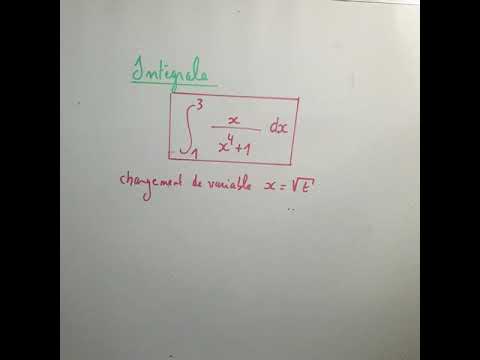 Integration with a square root change of variables - MATHS SPE