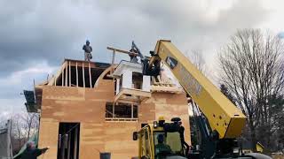 Setting Cupola on top of barn