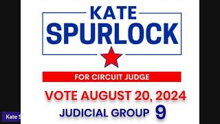 Kate Spurlock, Judicial Candidate for Pinellas Circuit Court is Florida You Judge's Guest