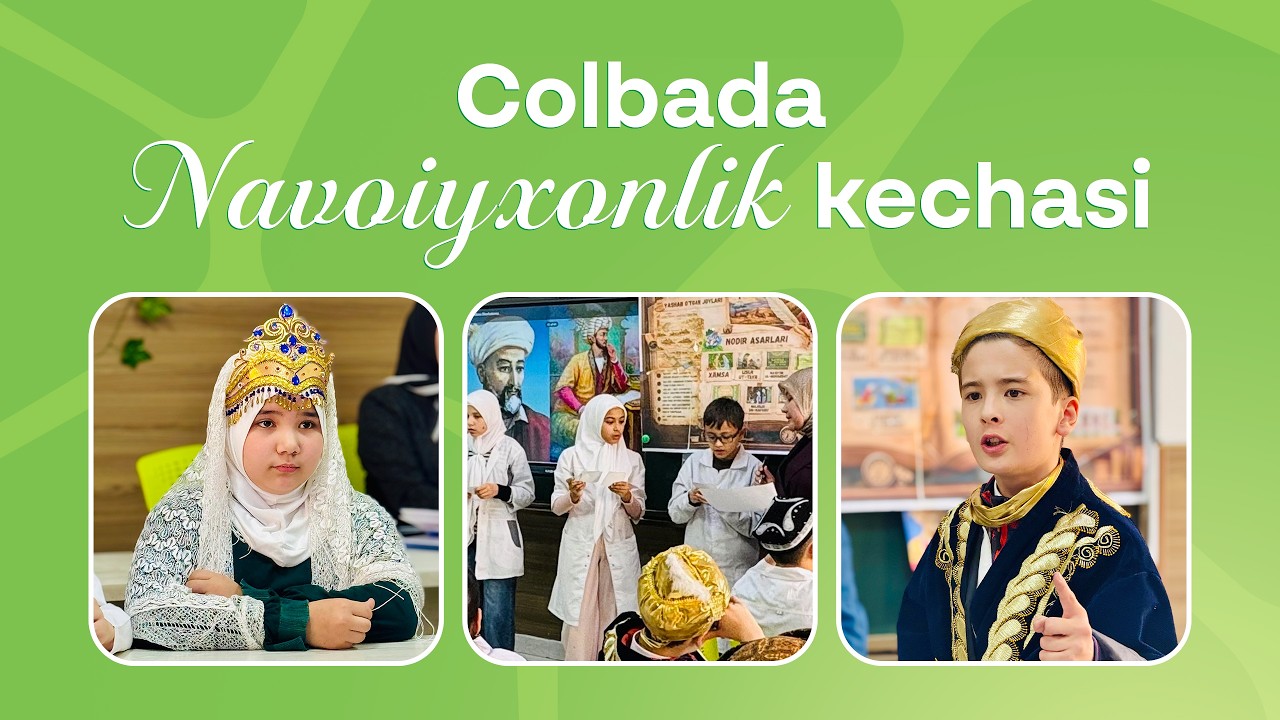 COLBA maktabida Navoiyxonlik tadbiri