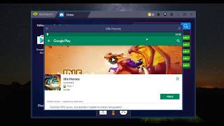 Bluestack 4 ile Android Oyunları Pc De Oynama! Sesli Anlatım.