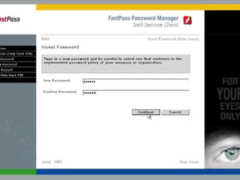 FastPass User Demonstration