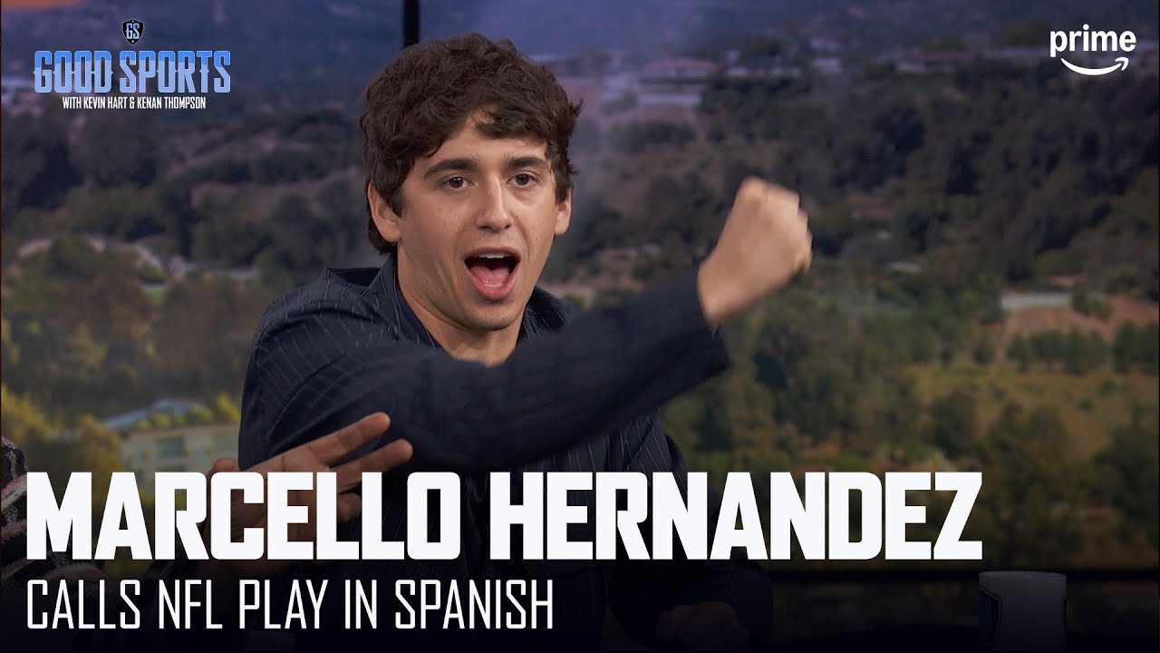 Marcello Hernandez play-by-play in Spanish | Good Sports | Prime Video