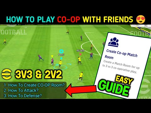 How To Play Co-op With Friends? eFootball 23 Mobile | Mr. Believer