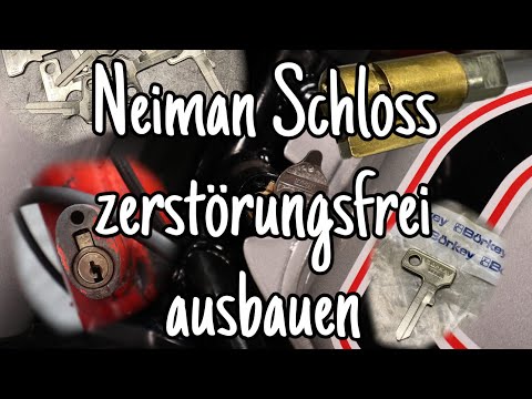 Remove Neiman locks without damage | Works not only on Zündapp!