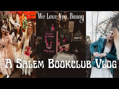Horror in Salem 🐰📚 Mother-Daughter Bookclub Vlog & We Love You Bunny Review