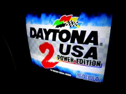 Sega Daytona USA 2 Power Edition Attract Mode