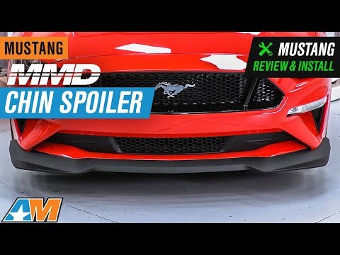 2018-2019 Mustang GT & EcoBoost MMD Chin Spoiler Review & Install