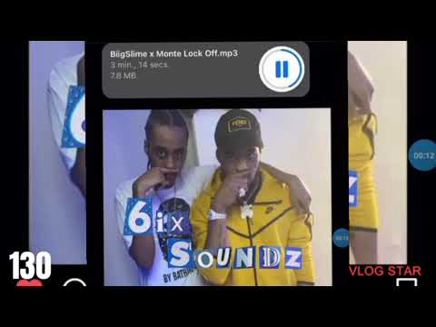 Biigslime x lil monte lock of snippet