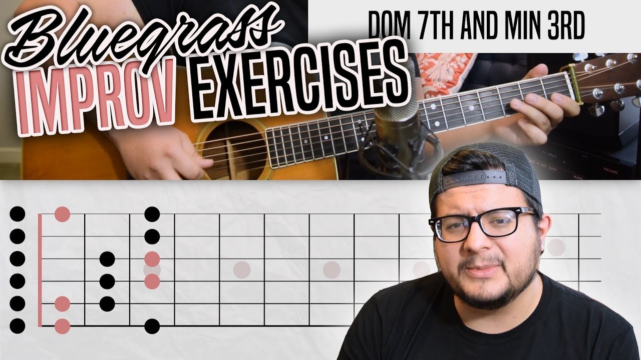 Ejercicios de improvisación de bluegrass - Lección de guitarra