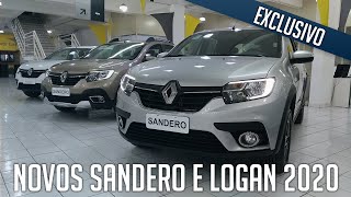 EXCLUSIVO - Novos Sandero e Logan 2020 em detalhes