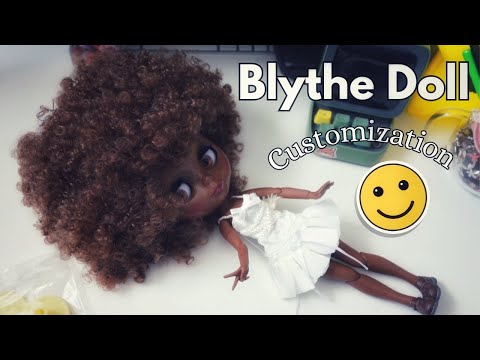 My First Blythe Doll! - Customizing, Unboxing and Haircut
