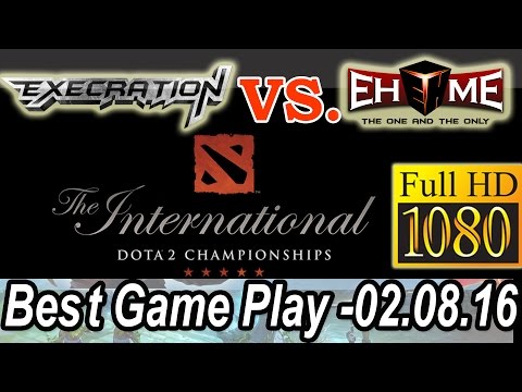 Execration Vs Ehome at The International 2016 - Dota 2 Best Game Play on 02.08.2016