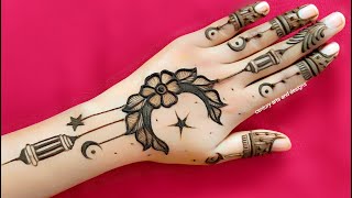 Eid Special Chand Mehndi Design | Back hand mehndi design | mehndi ka design |mehndi design | Mehndi