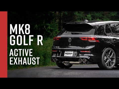 2022+ VOLKSWAGEN GOLF R // MBRP 3" Active Cat-Back, Quad Rear Exit Exhaust
