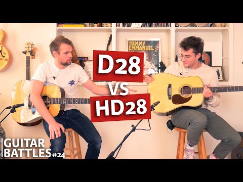 Martin D28 vs Martin HD28! | Guitar Battles #24 | @ TFOA