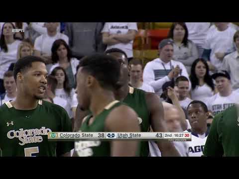NCAAB 2016 Colorado State at Utah State   2nd Half