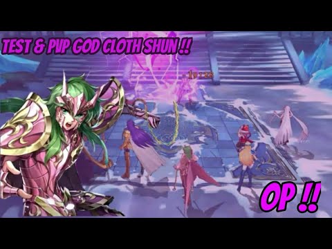 Test my god cloth shun !! OP !! | saint seiya awakening