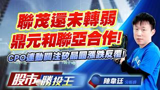 聯茂還未轉弱鼎元和聯亞合作 ! CPO連動關注矽晶圓漲跌反覆 !#聯茂 #聯亞 #鼎元 #華星光 #合晶 #台勝科｜股市勝投王｜陳韋廷 (圖)