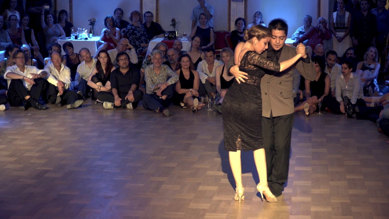 Carlitos & Noelia at  Branca Tango Club, Malmo, Sweden  - 4