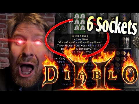 What if Wind Force had Six Sockets..  Diablo 2 Resurrected