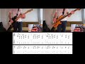 Rage Against The Machine Calm Like A Bomb Guitar Bass Cover With Tabs