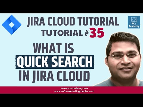 JIRA Cloud Tutorial 35 Quick Search in Jira | Quick Search Demo