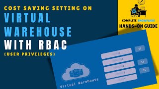 08 | RBAC & Privileges -  Snowflake Virtual Warehouse | #costoptimization
