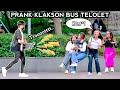 PRANK KLAKSON BUS TELOLET AUTO KAGET NGOMONG KASAR