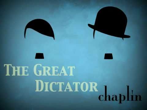 The great Dictator speech - kinetic typography