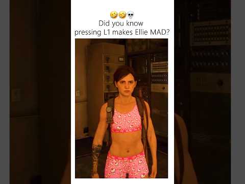 Ellie’s CUTEST angry reaction in The Last of Us Part II 😂🔥