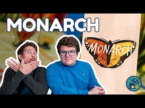 Monarch | 2 Player Simultaneous Movement Butterfly Board Game | Preview Video