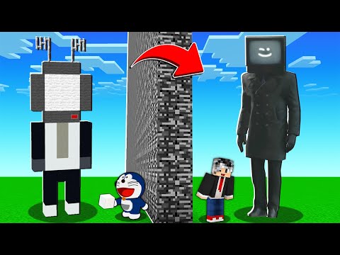 YAPI KAPIŞMALARINDA TOMBİŞ'i TELEVİZYON ADAM İLE TROLLEDİM 😱 - Minecraft