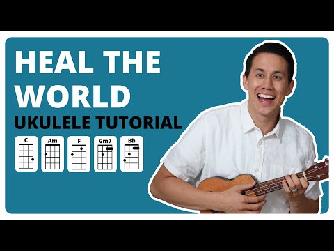 Michael Jackson Ukulele Tutorial - Heal the World