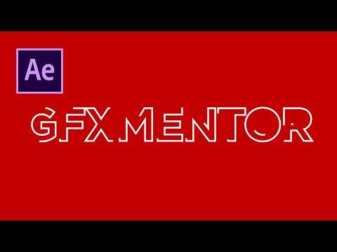 Trim Paths on Text in Adobe After Effects اردو हिंदी Eng Sub