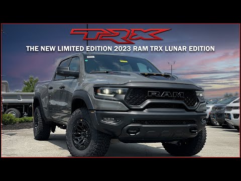 What Comes On The Lunar Edition? | 2023 Ram TRX Lunar Edition