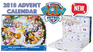 NEW PAW PATROL ADVENT CALENDAR 2018 | PAW PATROL SURPRISE TOYS | Angie Lowis
