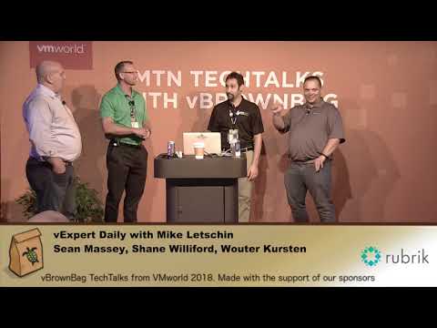 vExpert Daily with Mike Letschin - Sean Massey, Shane Williford, Wouter Kursten