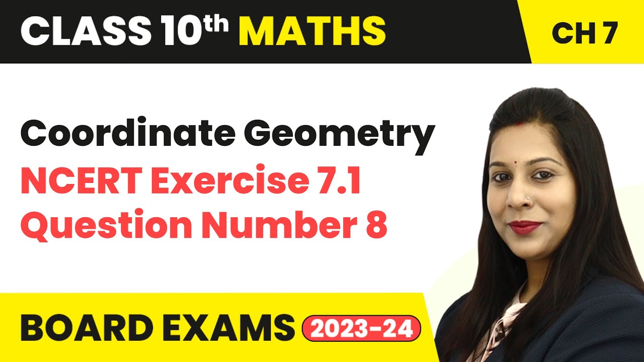 Coordinate Geometry - Distance Formula Question 8 | Class 10 Maths Chapter 7 | CBSE 2024-25