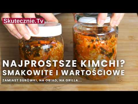 Najprostsze KIMCHI z kapustą pekińską i jarmużem. Domowe kimchi :: Skutecznie.Tv