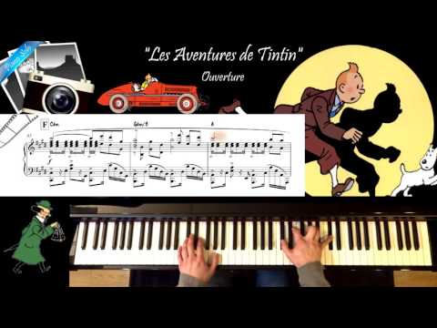 The Adventures of Tintin-piano solo cover