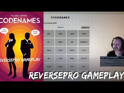 Let's try an Online Board Game called  Codenames