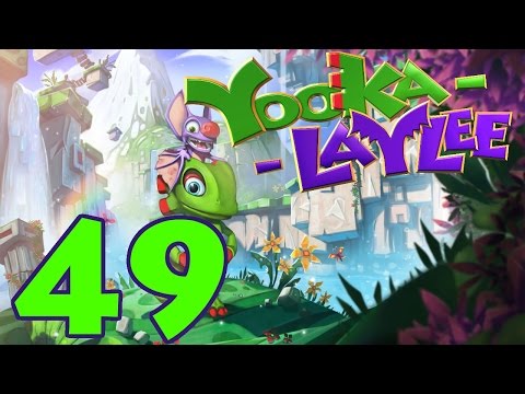 Yooka Laylee Part 49: Glitterglaze Glacier - Poison Platform (Pagie 18/25)